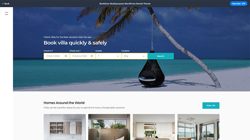 The Best Hotel WordPress Themes - 5 Tips to Choose the Right Theme 9 MotoPress Hotel WordPress Themes
