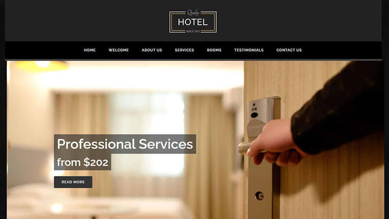 The Best Hotel WordPress Themes - 5 Tips to Choose the Right Theme 8 OceanWP Hotel Themes