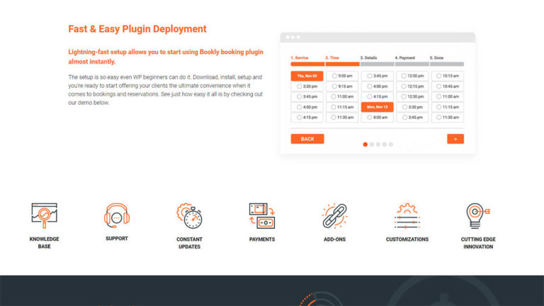 Top 3 Appointment Booking Plugins 2022 4 Bookly Appointment Screenshot