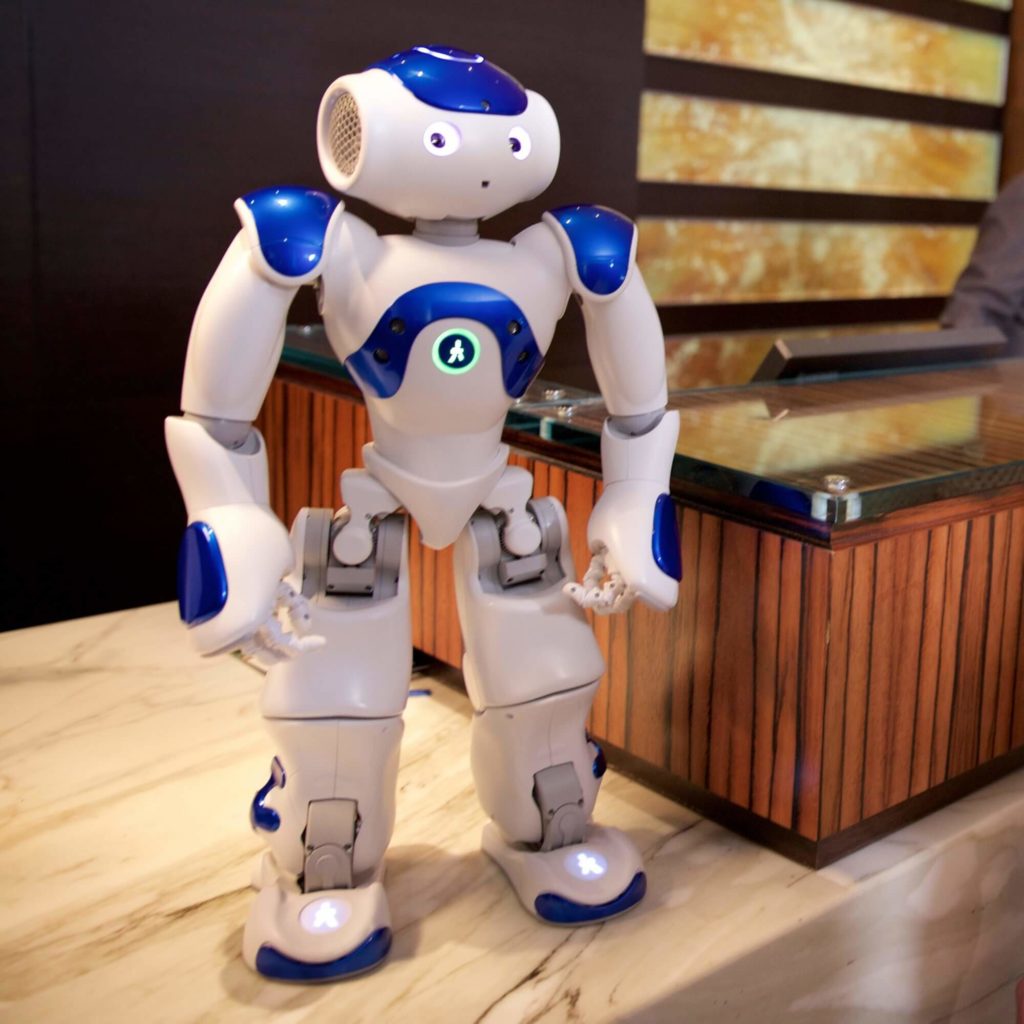 How to Create Original Content with Artificial Intelligence 4 Hilton Connie robot concierge